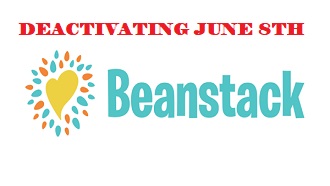 Logo for Beanstack with June 8th date of deactivation.  