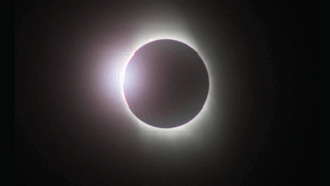 Eclipse centered in space